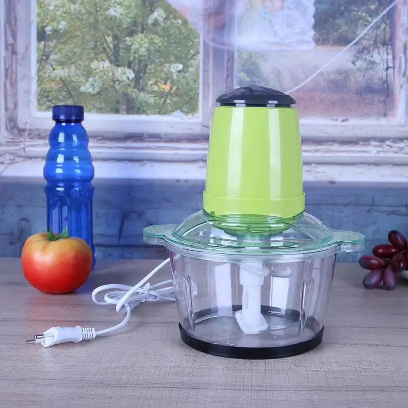 2L Meat Grinder Stainless Steel Multifunction Automatic Electric Household Food Chopper Processor 220V Meat Mincer Mixer EU Plug 2L Meat Grinder Stainless Steel Multifunction Automatic Electric Household Food Chopper Processor 220V Meat Mincer Mixer EU Plug