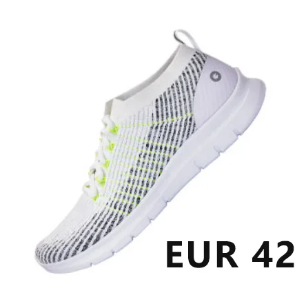 Xiaomi Amazfit обувь Sneaker Pro Ультра легкий дышащий для мужчин и женщин анти-кость Киль ремесло контрастный цвет дизайн - Цвет: Grey White EUR 42