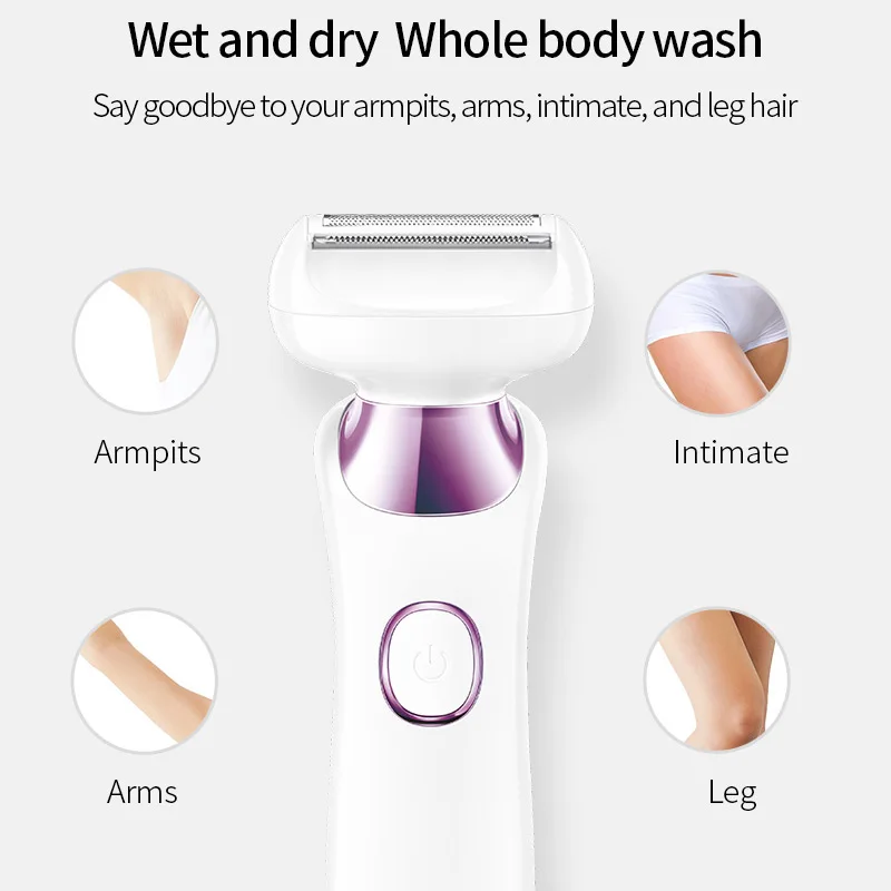 Flyco Hair Removal Women Epilator Electric Female Face Legs Facial Hair Remover Trimmer Machine Lip Depilatory Cheek Chin FS5501