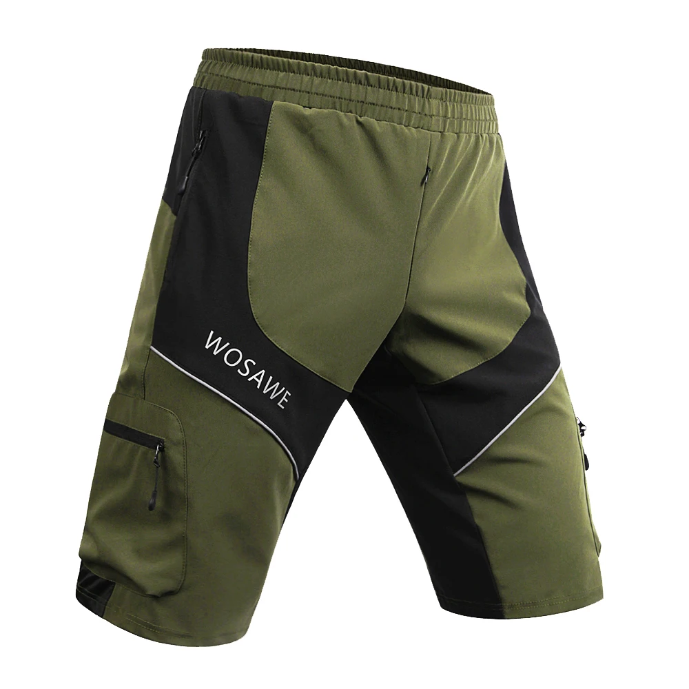 WOSAWE Outdoor Sports MTB Bike Riding Running Shorts Men