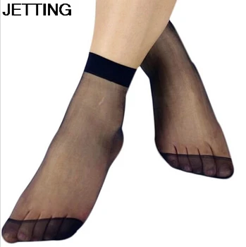 

10 Pairs Sexy Women Socks Elastic Short Ankle Length Socks For Women 3 Colors Women Clothing