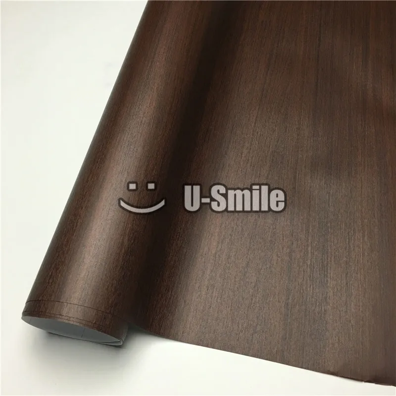 DIY Car Sticker Oak Wood Grain Vinyl Film For Wall Furniture Car