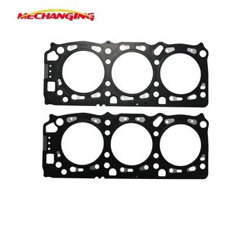 

FOR MITSUBISHIDI PAJERO II V43 and 3000 GT Coupe 6G72 2PCS METAL Cylinder Head Gasket Engine Parts Engine Set MD973444 10091300