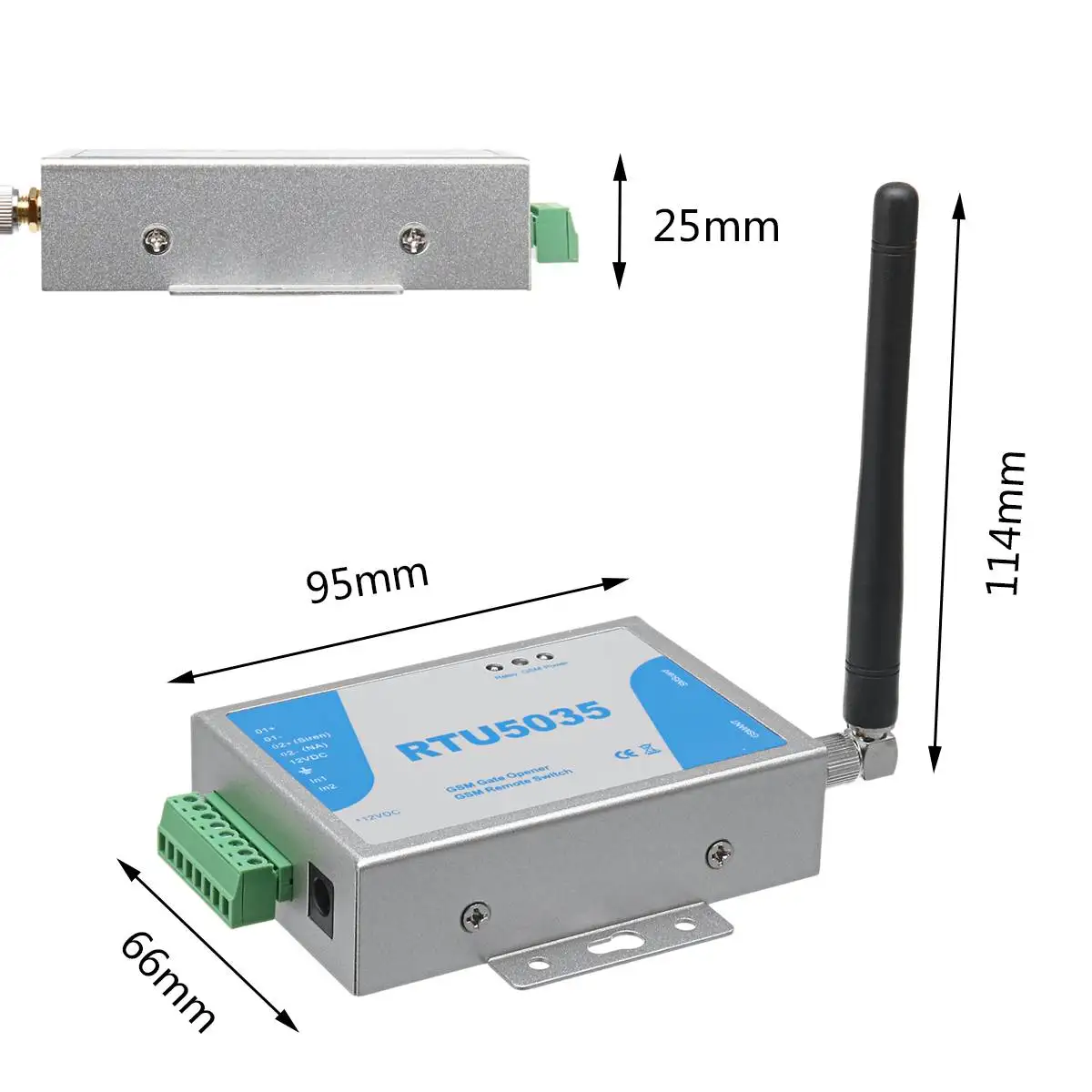 RTU5035 GSM ворот реле оператора удаленного доступа беспроводной открывалка телефон встряхивания управление для открытия двери 900/1800 МГц