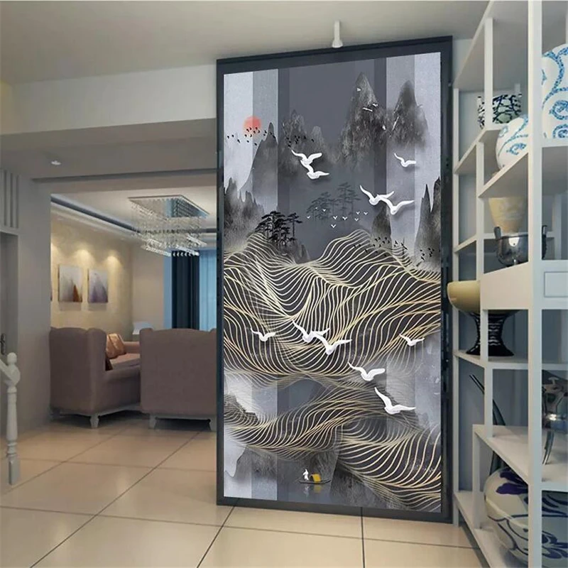 3d обои на заказ новые китайские художественные концепции чернила пейзаж