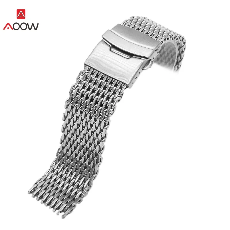 AOOW Milanese Loop для samsung Шестерни S3 Frontier/классические часы Band Нержавеющая сталь сетки группы Замена Браслет