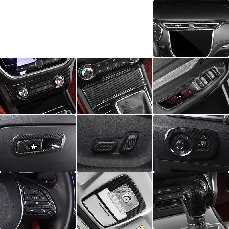 Automovil автомобильный модифицированный кондиционер интерьер Высококачественная отделка автомобиля Стайлинг Чехлы молдинги 14 15 16 17 18 для Audi A3
