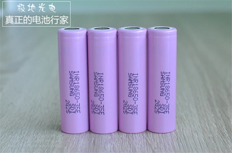 Для SAMSUNG INR 18650-35E 3,6 v 3,7 V 3500mAh литий-ионная аккумуляторная батарея