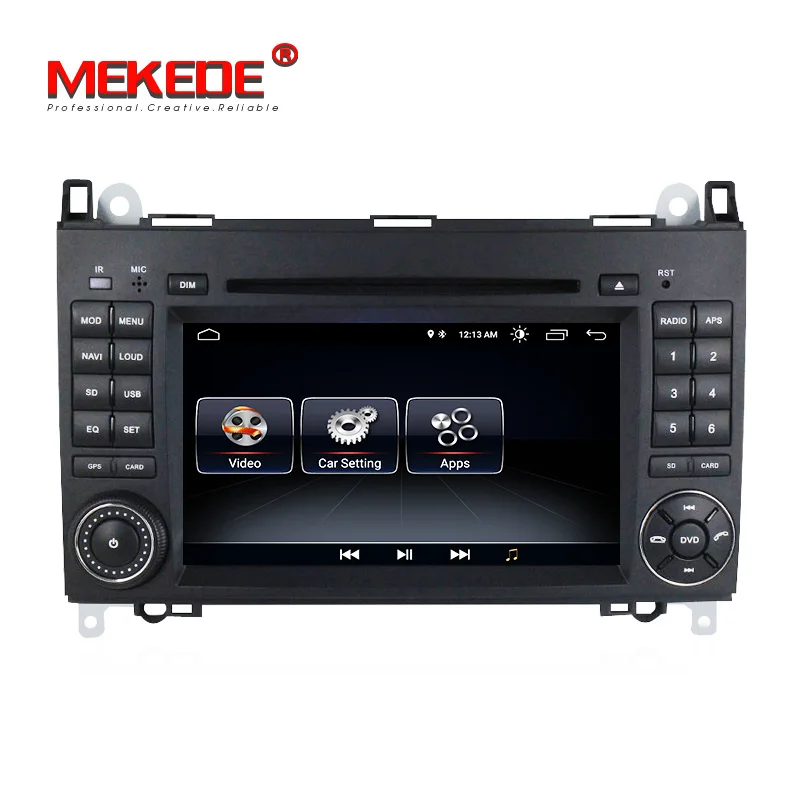 Sale Android 8.1  HD Car DVD Player for Mercedes/Benz Sprinter 2500 3000 Vito Viano W169 W245 W469 W906 GPS  Quad Core Wifi+16G map 2