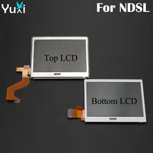 YuXi Replacement Parts Top Upper LCD Botton Lower LCD Display Screen For Nintendo DS Lite For DSL For NDSL hothink usb charging charger cable for nintendo ds lite ndsl
