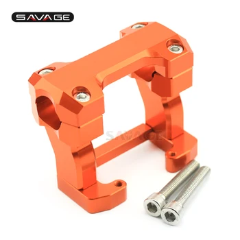 

Handlebar Bar Clamp Riser Mount Bracket For KTM 690 DUKE Enduro R SMC-R SMCR Hoist Support Trestle Cradle Stand Frame 2008-2017