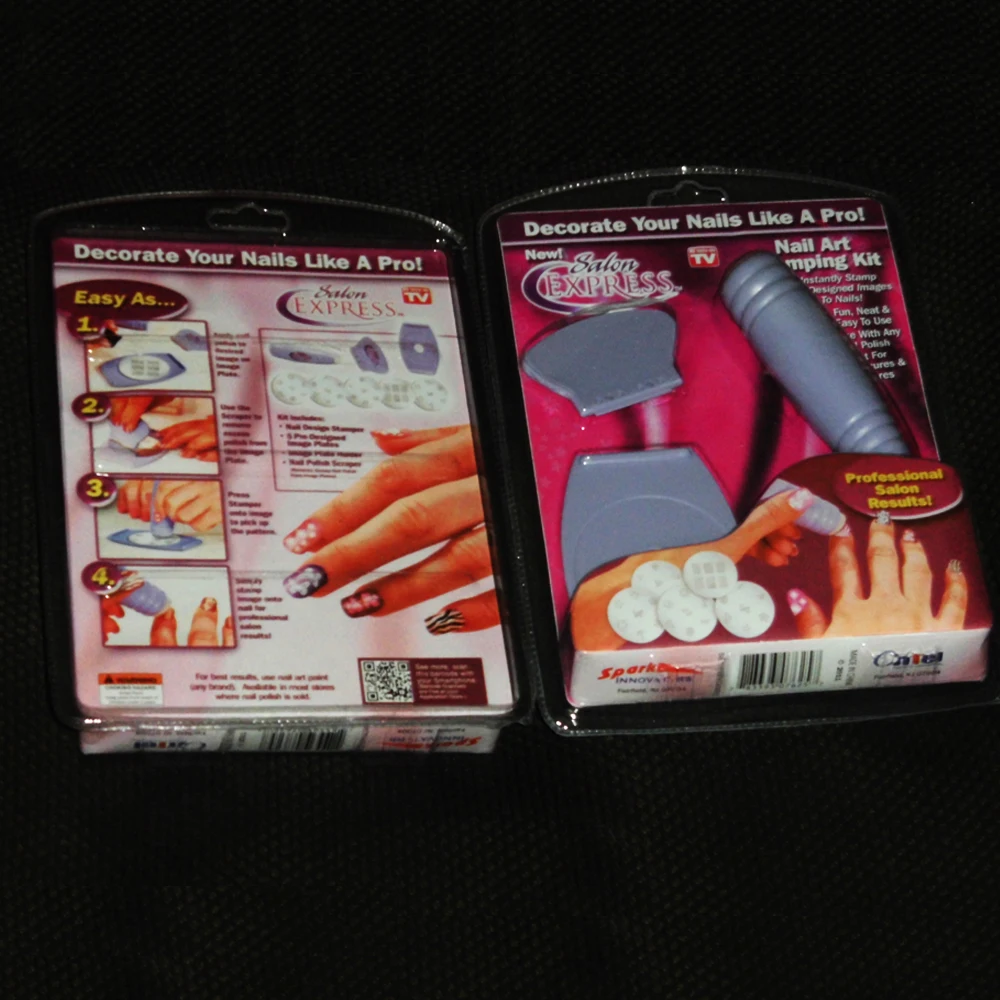 Wholesale Salon Express Nail Art Stamping Kit As Seen On ...