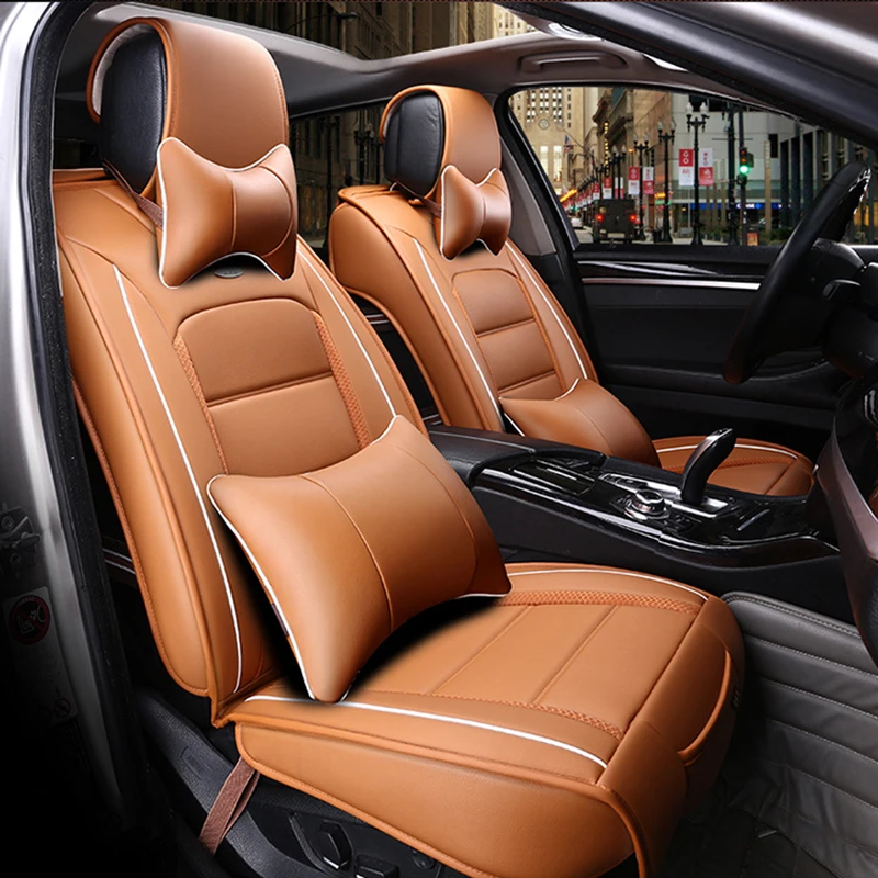 Спереди и сзади) специальный кожаный сидений автомобиля для Chevrolet Cruze Captiva Trax LOVA паруса авто аксессуары Тюнинг автомобилей
