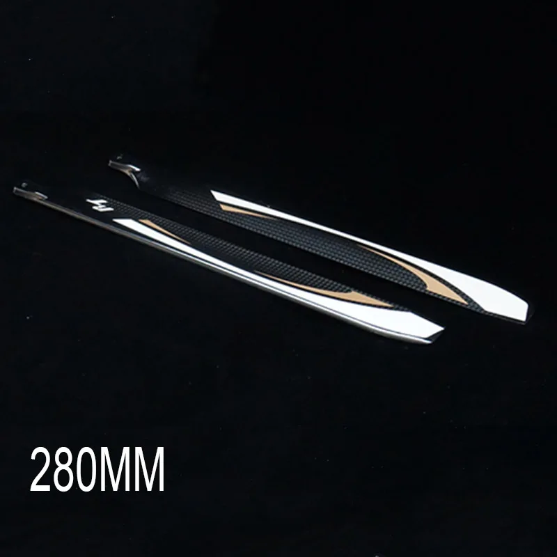

RT FUNKEY RC Helicopter Parts Carbon Fiber Main Blades 280mm Paddle Propellers