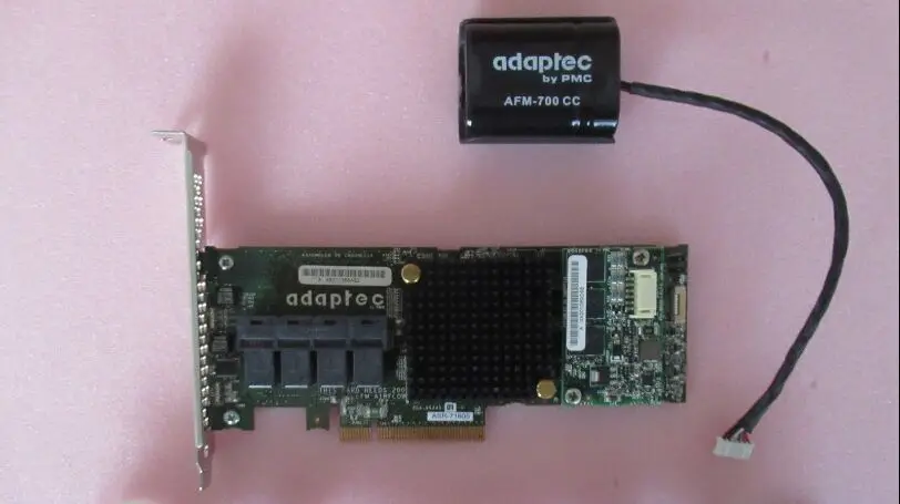 

Original Adaptec ASR-71605 1GB Cache 16-Port 6Gbps Raid Controller + Battery
