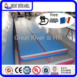 Великие реки & Hill гимнастика коврики воздуха трек высокого качества с доставкой и налог 10 м x 2 м x 20 см