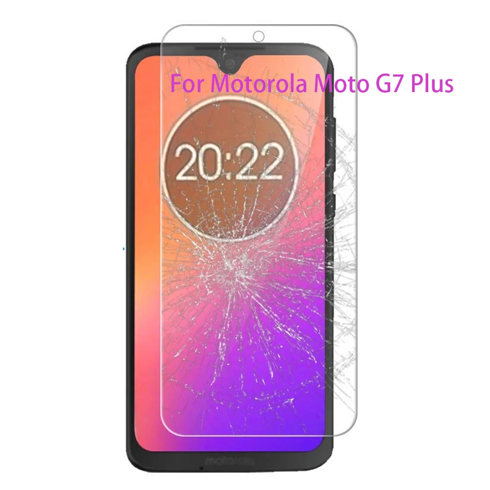 2 шт Naxtop 2.5D протектор экрана из закаленного стекла для Motorola Moto G7 G6 power Play Plus P40 One Vision