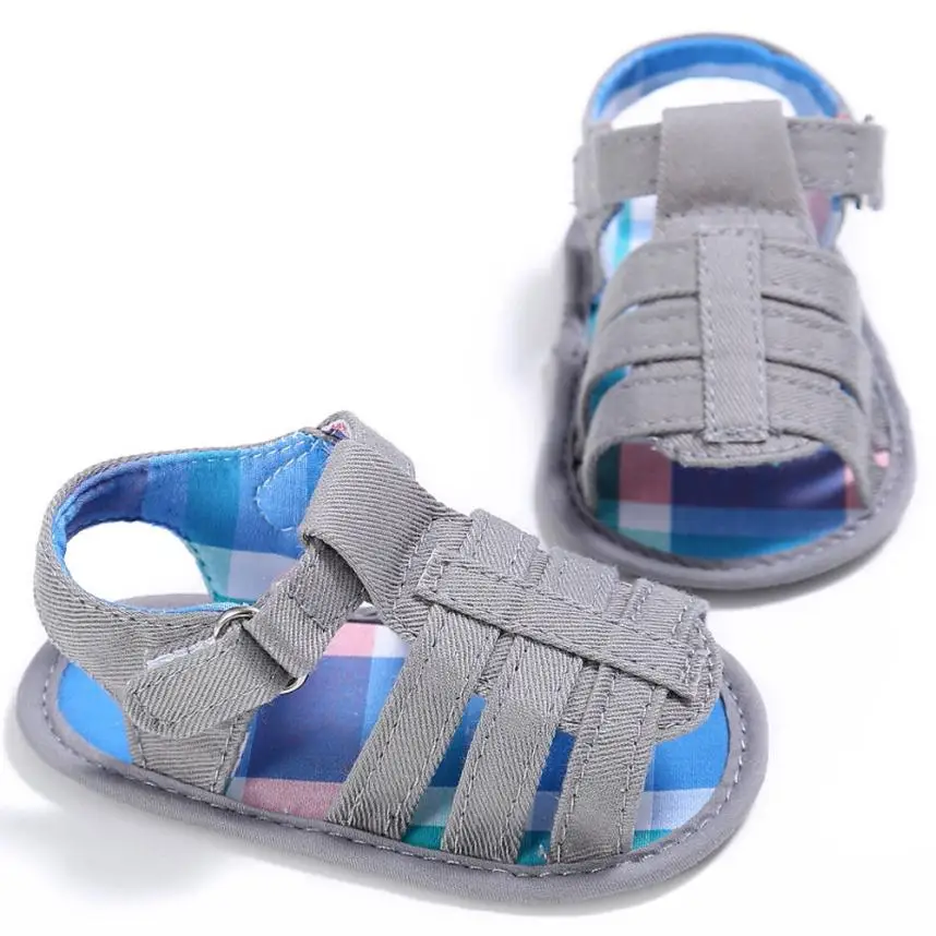 

Kids Girl boys Canvas Soft Sole Crib Toddler Newborn Sandals Shoes Baby Cute Scarpe Neonata #YL1