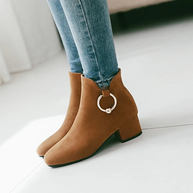 

Big Size 11 12 13 14 Back-to-back side zipper for 100 pairs of single boots Chelsea boots in English wind