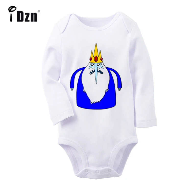 ifBaby227WC Время приключений с Финном и Джейком ледяной король собака Jake дизайн новорожденных боди для малышей с длинными рукавами Onsies комбинезон одежда - Цвет: ifBaby227WC