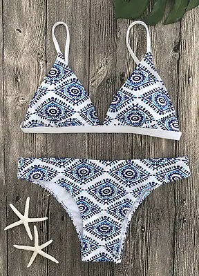 Женский купальный костюм с чашками пуш ап и цветочным принтом|bikini up|bikini bikinibikinis push