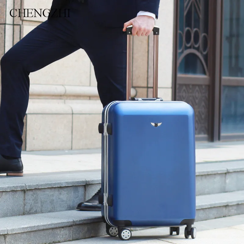 Новая мода 2" 22" 2" дюймов чемодан на колёсиках Спиннер алюминиевая рама hardside для мужчин женщин бизнес путешествия чемодан на колесиках