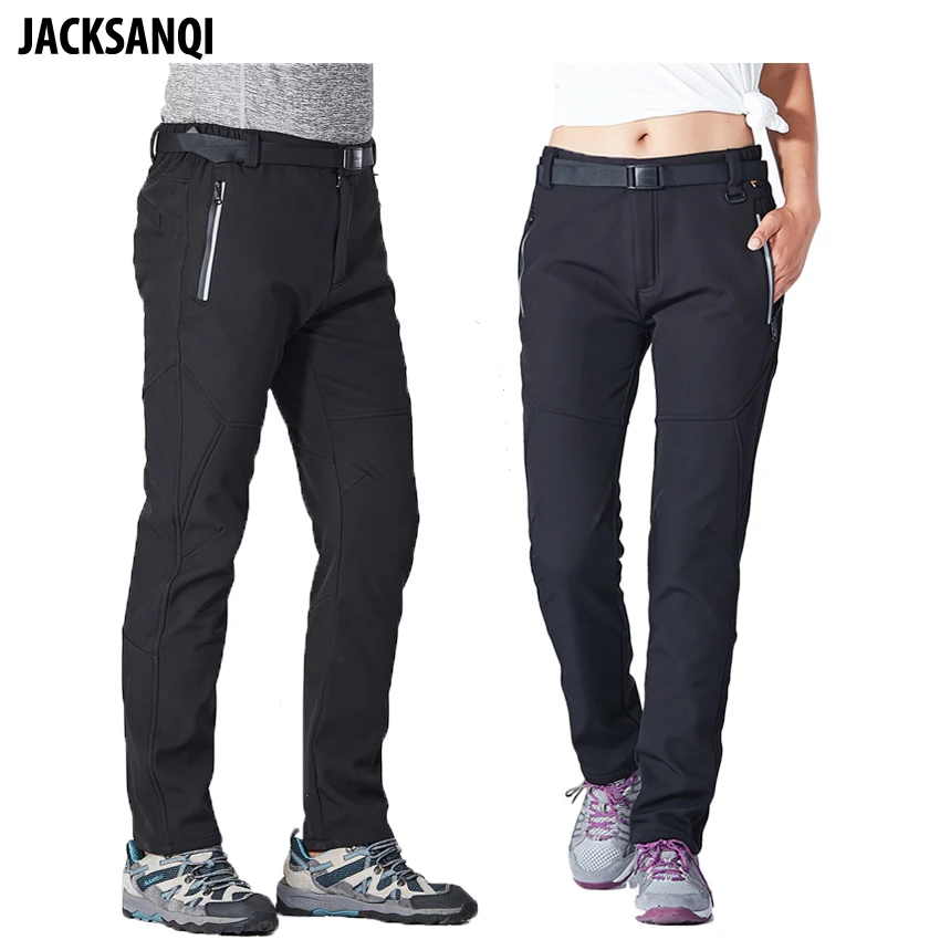 JACKSANQI رجل إمرأة الشتاء سراويل للتسلق في الهواء الطلق سميكة الصلبة الصوف سوفتشيل السراويل يندبروف تسلق التخييم التزلج RA194 JACKSANQI رجل إمرأة الشتاء سراويل للتسلق في الهواء الطلق سميكة الصلبة الصوف سوفتشيل السراويل يندبروف تسلق التخييم التزلج RA194
