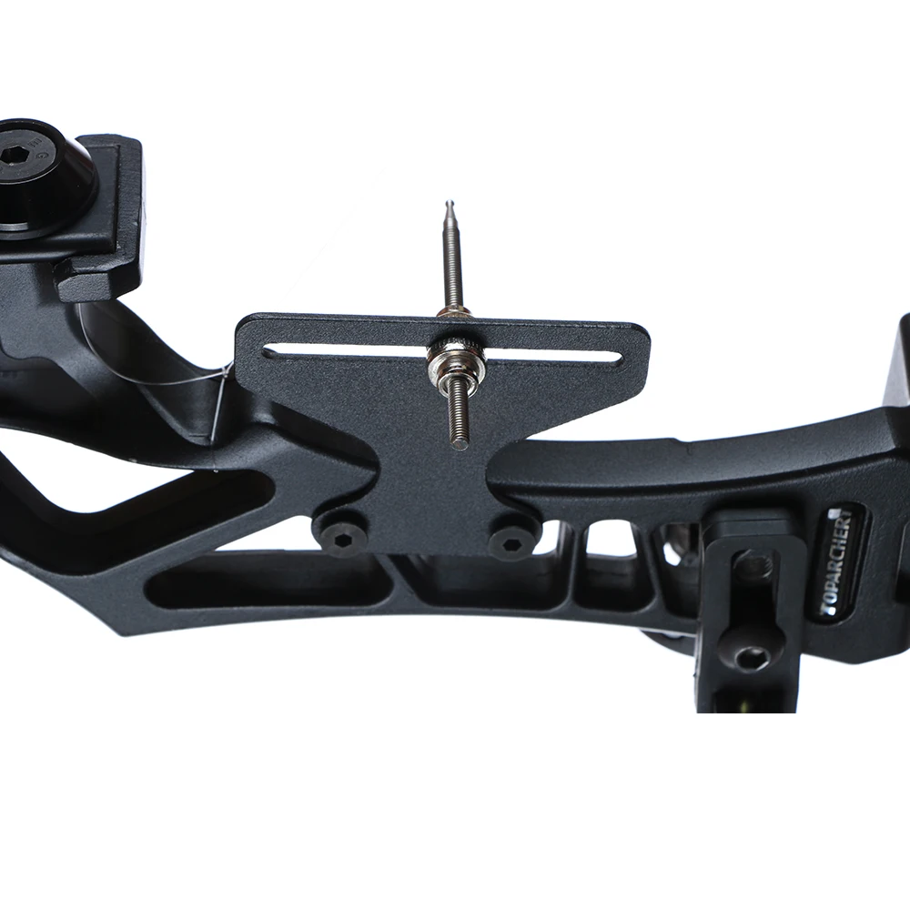 Günstig Toparchery Outdoor Bogenschießen Recurve Bogen 30 40lbs Takedown Jagd Erwachsene Bogen Metall Riser Rechten Hand mit pfeil rest