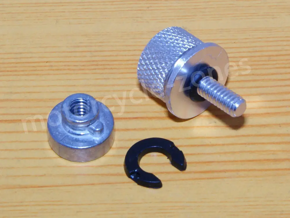 

Motorcycle High Quality Chrome Steel Thread Mounting Fender Seat Bolt Screw Cap Nut Kit For Harley Dyna Sportster 96-17