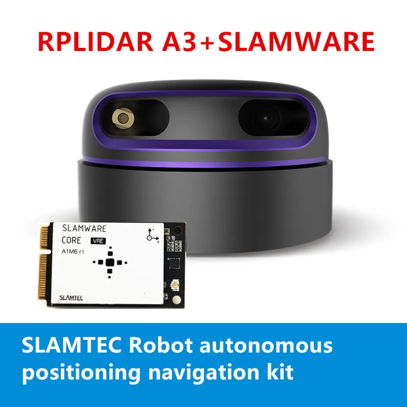 SLAMTEC RPLIDAR A3 lidar + SLAMWARE SLAM комплект навигации с автономной локализацией|Комплекты