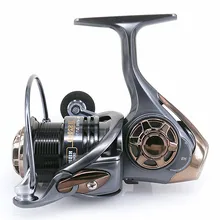 KKWEZVA металлическая мелкая чашка 2000H 3000H спиннинговая Рыболовная катушка 7,1: 1 Hi-speed полностью металлическое спиннинговое колесо+ металлическая качалка и EVA hold