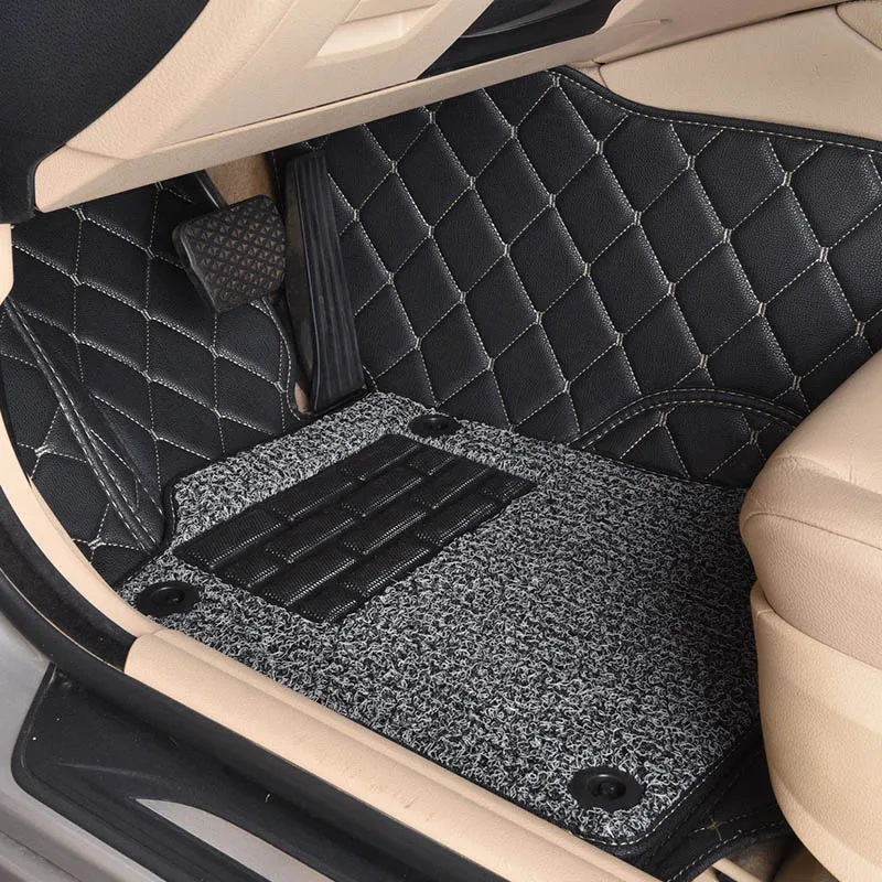 

Custom car floor mats for Hyundai All Models solaris ix35 30 25 Elantra MISTRA GrandSantafe accent car styling floor mat