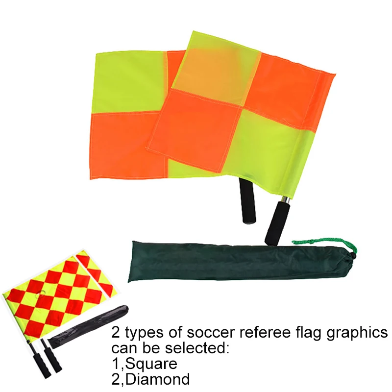 1Pair(2PCS)Referee Equipment With Carry Bag Football/Soccer referee