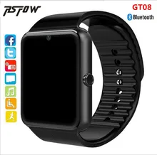 RsFow Newest Smart Watch GT08 Clock Sync Notifier support Sim&TF Card Slot Push Message Bluetooth Connectivity Android Phone