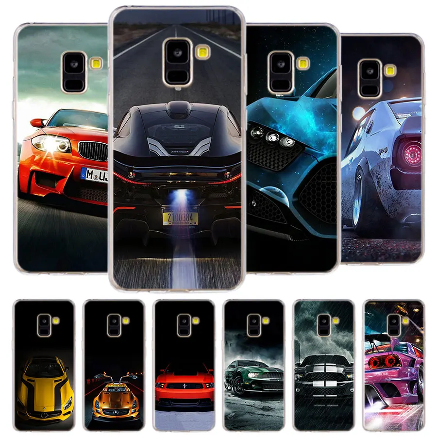 Best Car super car Phone Case for Samsung Galaxy J2 J3 J4 Plus J5 J6 Plus J7 J8 2018 Soft