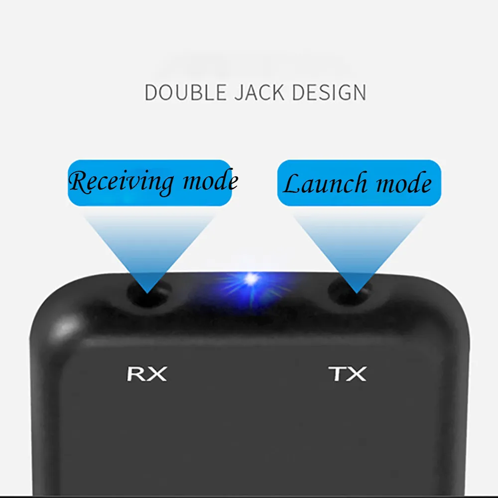 Беспроводной 2в1 Bluetooth передатчик трансформатор приемник 3,5 мм Hifi Беспроводная стерео Музыка Аудио V4.2 руки для ТВ/DVD/Mp3/PC
