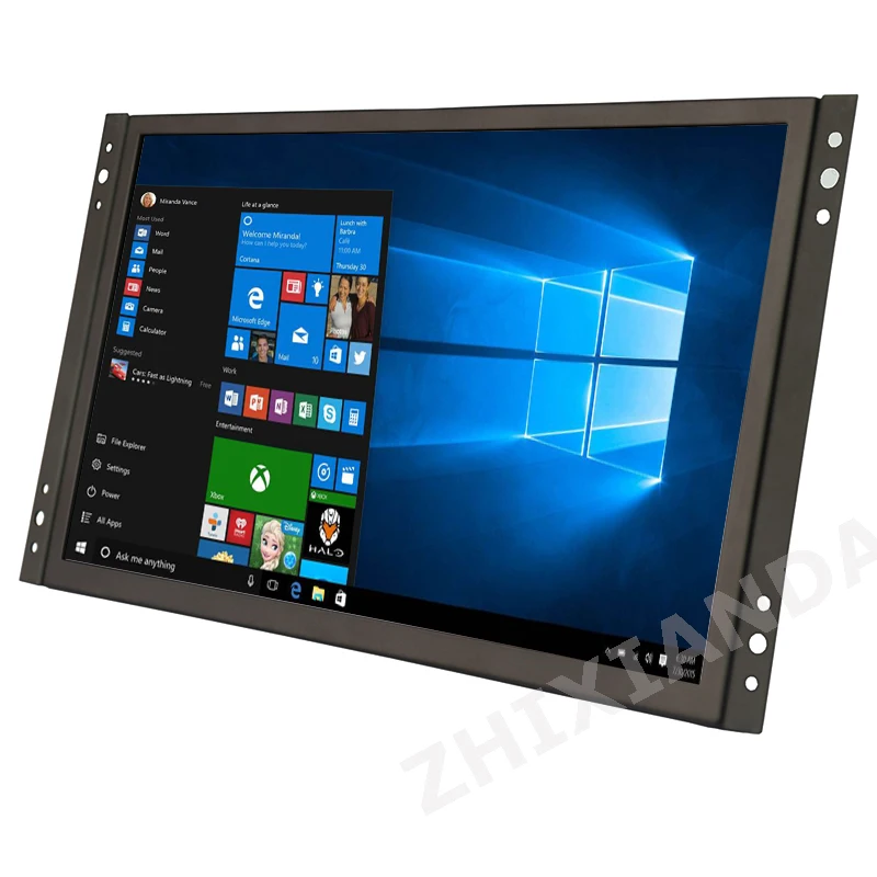 11.6 Inch HD 1920*1080 High Brightness 1000NIT Open Frame Industrial Touch Monitors With VGA HDMI Panel Mount Display Outdoor 2