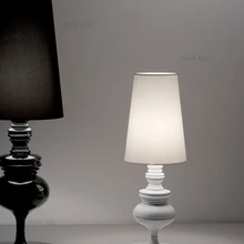 Модные теплые Современные настольные лампы для гостиной, европейская креативная прикроватная лампа, лампа для спальни, регулировка яркости zzp