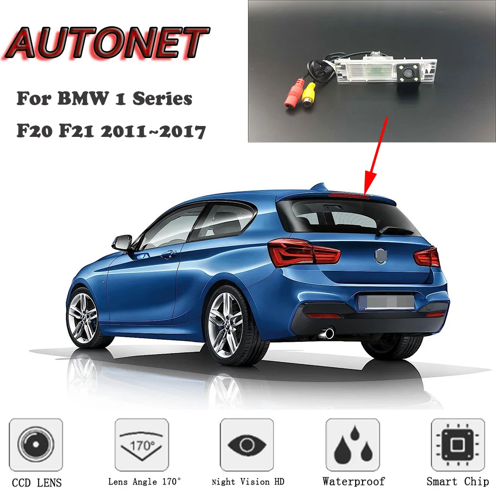 Камера заднего вида с ночным видением для BMW 1 Series F20 F21 5D 3D 2011 ~ 2017 CCD/камера
