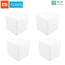 Xiaomi Aqara магический куб контроллер Zigbee версия управляется шестью действия устройство «умный дом» работает с приложением mijia home