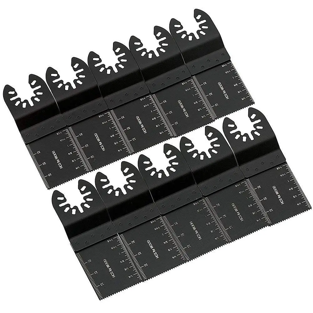 

10PCS Wood Cutting Saw Blade Oscillating Kit Multi Tool for Mix Multitool Blades Set Multi-function Saw Blade Set Power Tool