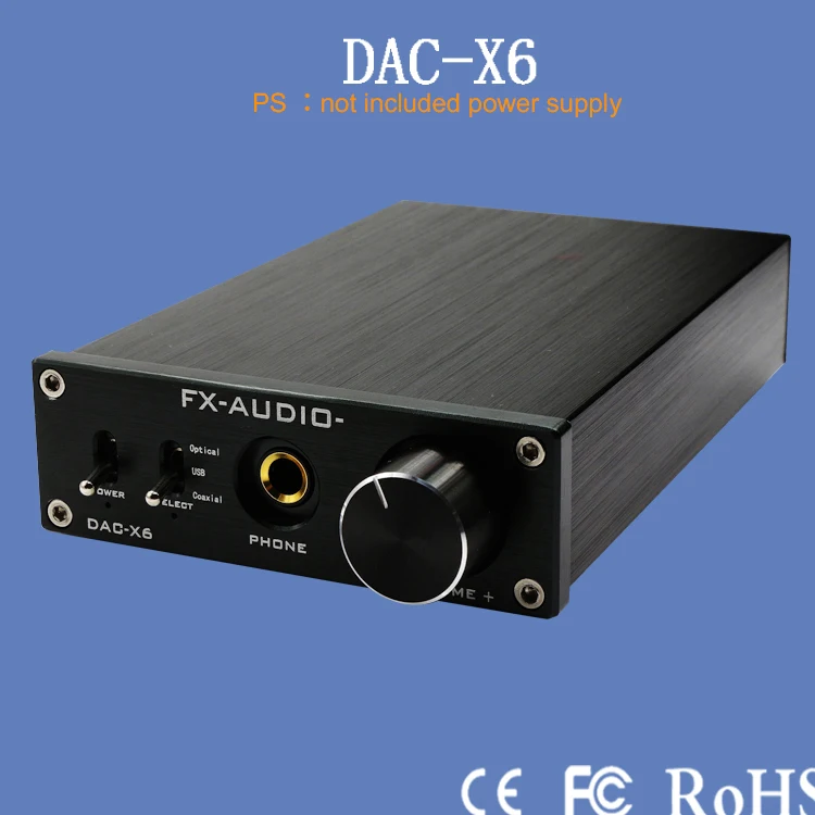 FX AUDIO DAC X6 HiFi 2.0 Digital Audio Decoder DAC Input ...