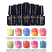 Розалинд бренд 7 мл гель Лаки для ногтей Цвет изменение Дизайн ногтей Гели для ногтей uv led гель для ногтей nagellak Vernis а Ongle маникюр