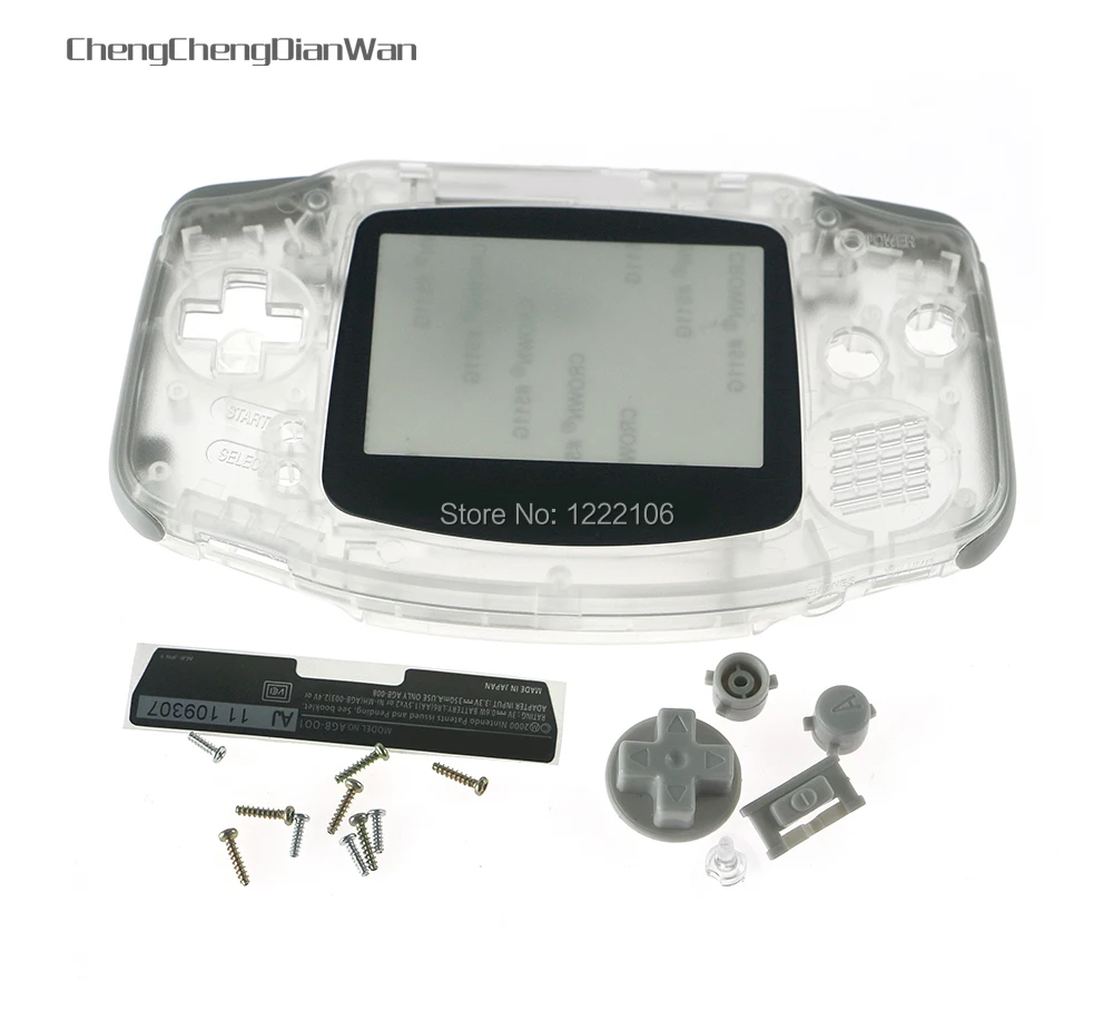 ChengChengDianWan Защитная Крышка корпуса для Gameboy Advance GBA System Сменные аксессуары 10