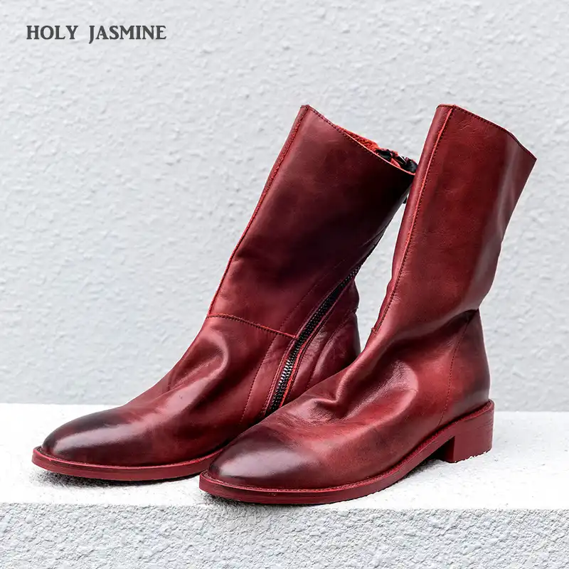 ladies motorcycle ankle boots