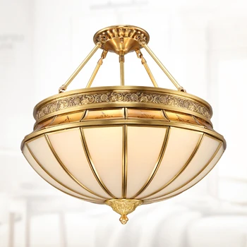 

Chinese classical Pendant Lights full copper lamp round dining room bedroom lamp lighting copper pendant lamp ZA921530