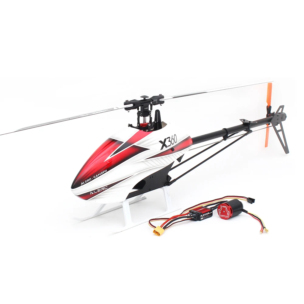 ALZRC X360 Быстрый FBL 6CH 3D Летающий RC Вертолет Комплект|Детали и аксессуары| |
