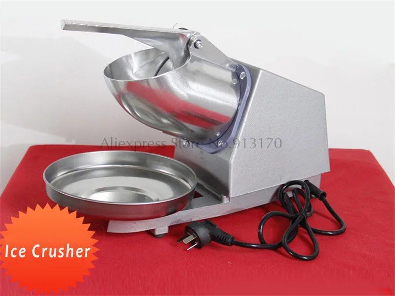 Электрическая дробильная машина для льда конусная дробилка 300 Вт с ручкой и чашей Ice Crusher (1)