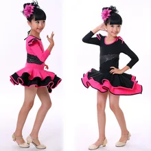 Girls Ruffle Blouse 2-13years Girl Cascading Ruffles Stage Dress Child Fashion Patchwork Costume
