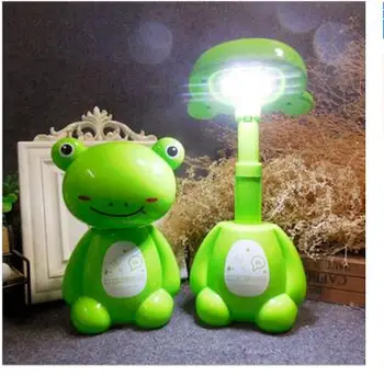 

A small desk lamp charging Study desk students J prize desk lamp eye protection mini creative gift desk student home decoration